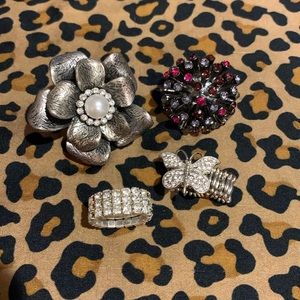 Set of adjustable rings, one size fits all!